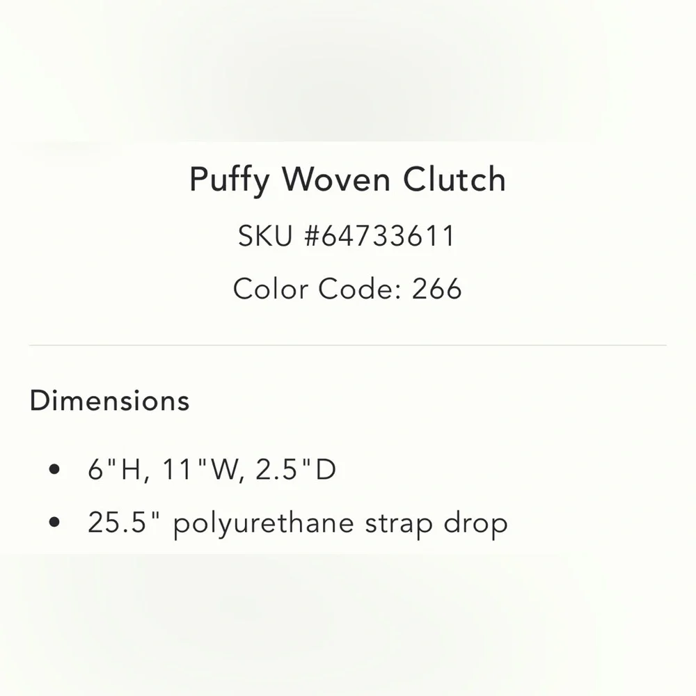 Anthropologie Puffy Woven Red and Pink Woven Clutch Or Crossbody - Picture 12 of 12